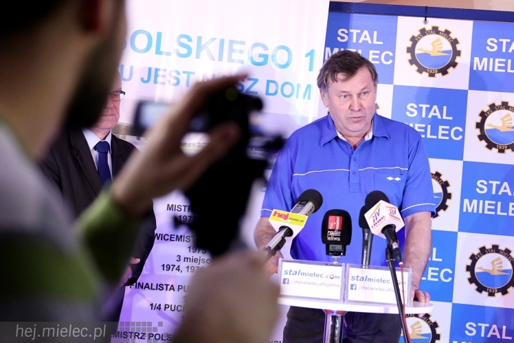 ?Wspieramy Stal? - spotkanie prasowe Mikrofon FKS Stal Mielec