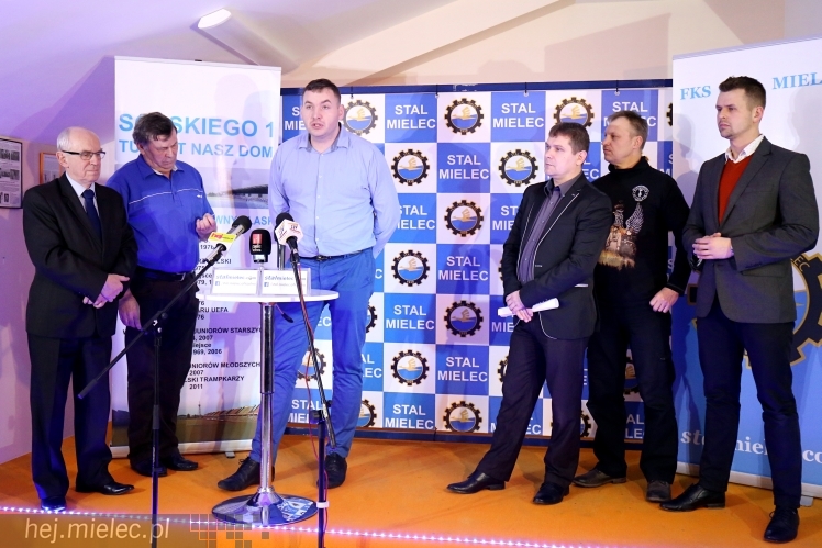 ?Wspieramy Stal? - spotkanie prasowe Mikrofon FKS Stal Mielec
