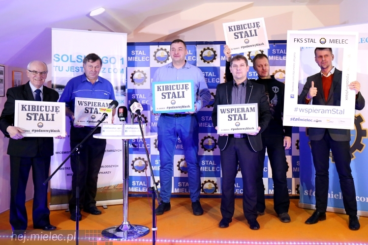 ?Wspieramy Stal? - spotkanie prasowe Mikrofon FKS Stal Mielec