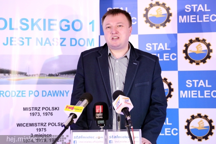 ?Wspieramy Stal? - spotkanie prasowe Mikrofon FKS Stal Mielec
