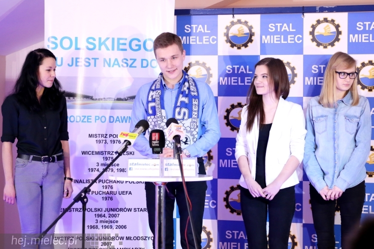 ?Wspieramy Stal? - spotkanie prasowe Mikrofon FKS Stal Mielec