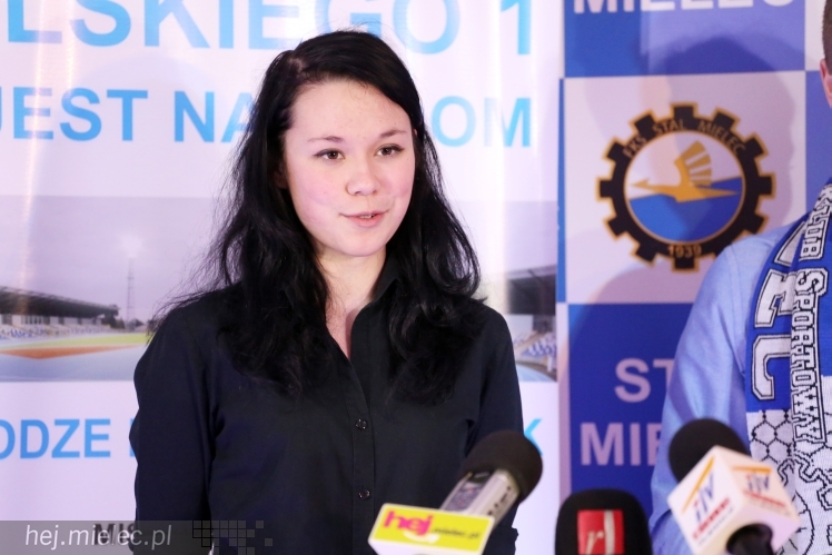 ?Wspieramy Stal? - spotkanie prasowe Mikrofon FKS Stal Mielec