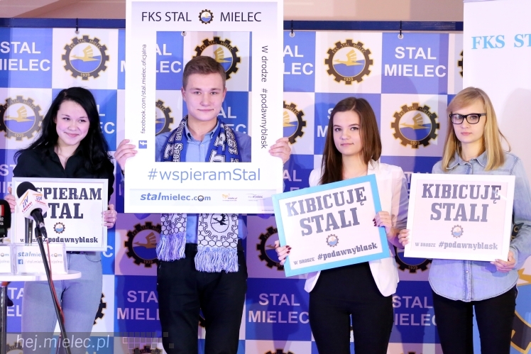 ?Wspieramy Stal? - spotkanie prasowe Mikrofon FKS Stal Mielec