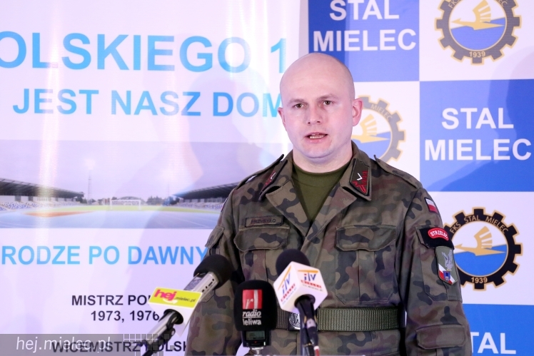 ?Wspieramy Stal? - spotkanie prasowe Mikrofon FKS Stal Mielec
