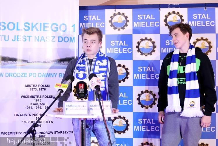 ?Wspieramy Stal? - spotkanie prasowe Mikrofon FKS Stal Mielec