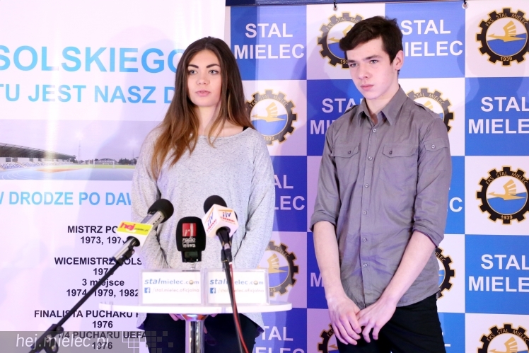 ?Wspieramy Stal? - spotkanie prasowe Mikrofon FKS Stal Mielec