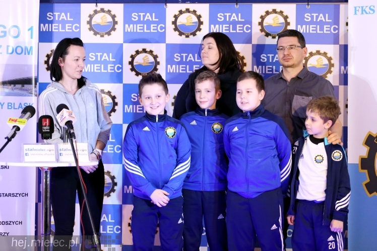 ?Wspieramy Stal? - spotkanie prasowe Mikrofon FKS Stal Mielec