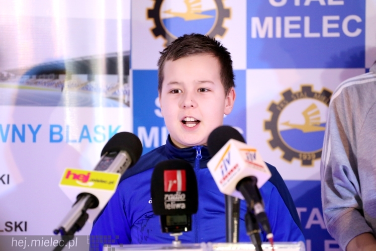 ?Wspieramy Stal? - spotkanie prasowe Mikrofon FKS Stal Mielec