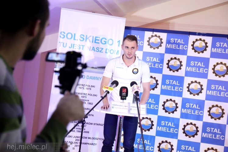 ?Wspieramy Stal? - spotkanie prasowe Mikrofon FKS Stal Mielec