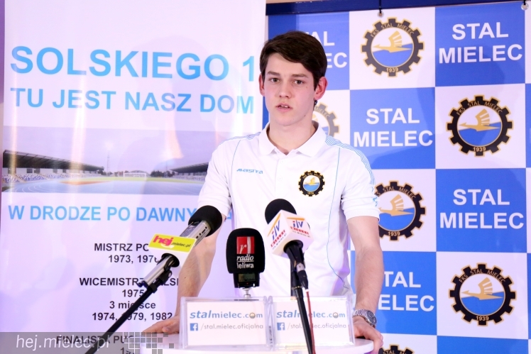 ?Wspieramy Stal? - spotkanie prasowe Mikrofon FKS Stal Mielec
