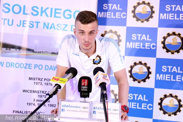 ?Wspieramy Stal? - spotkanie prasowe Mikrofon FKS Stal Mielec