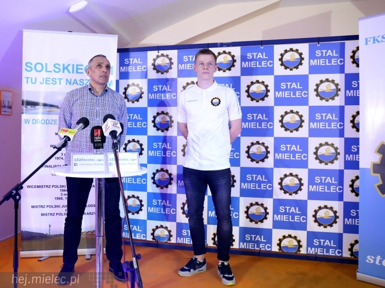 ?Wspieramy Stal? - spotkanie prasowe Mikrofon FKS Stal Mielec