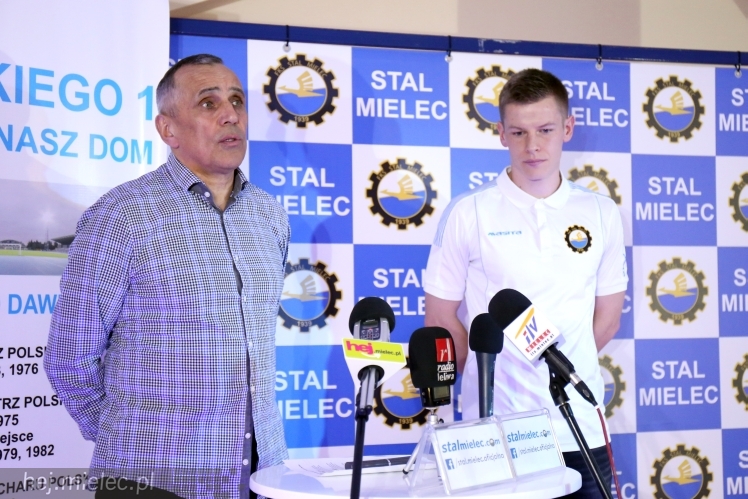 ?Wspieramy Stal? - spotkanie prasowe Mikrofon FKS Stal Mielec