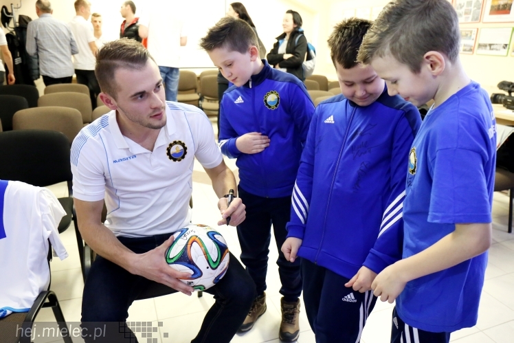 ?Wspieramy Stal? - spotkanie prasowe Mikrofon FKS Stal Mielec