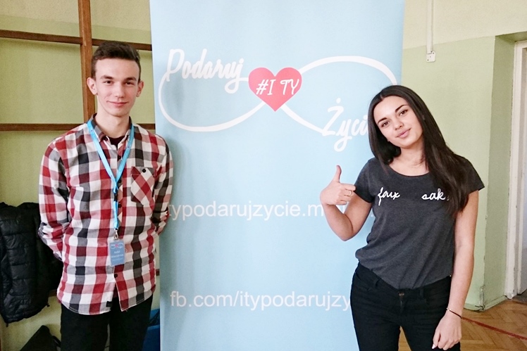 Spotkania w młodzieżą w ramach projektu ?I Ty Podaruj Życie?