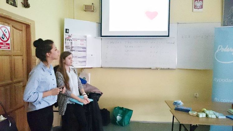 Spotkania w młodzieżą w ramach projektu ?I Ty Podaruj Życie?