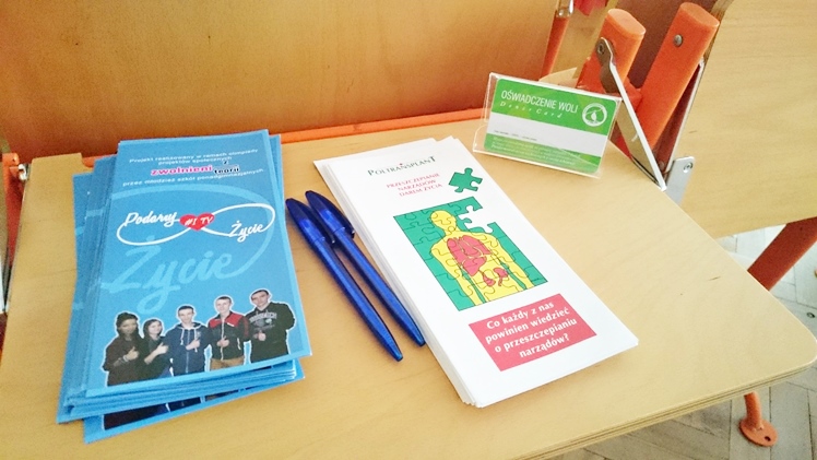 Spotkania w młodzieżą w ramach projektu ?I Ty Podaruj Życie?