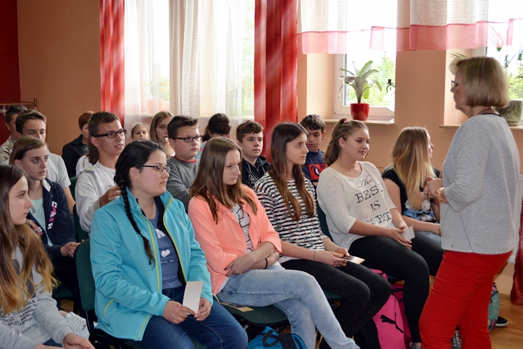 Spotkanie z Małgorzatą Gutowską-Adamczyk w Woli Mieleckiej