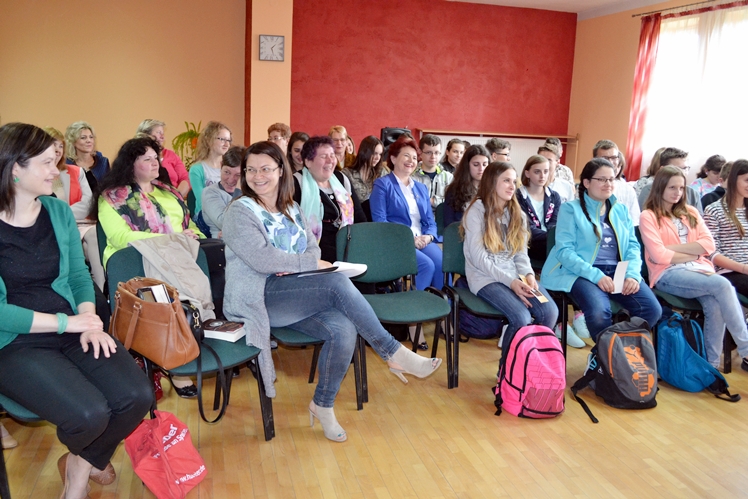 Spotkanie z Małgorzatą Gutowską-Adamczyk w Woli Mieleckiej