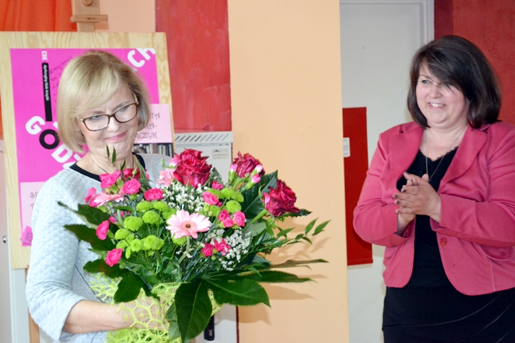 Spotkanie z Małgorzatą Gutowską-Adamczyk w Woli Mieleckiej