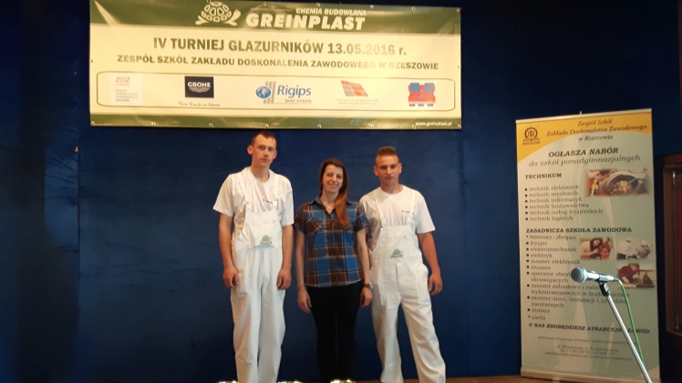 III miejsce uczniów ZSB na IV Podkarpackim Turnieju Glazurników