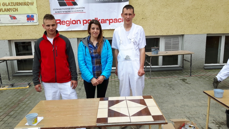 III miejsce uczniów ZSB na IV Podkarpackim Turnieju Glazurników