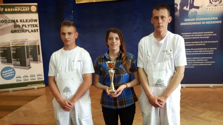 III miejsce uczniów ZSB na IV Podkarpackim Turnieju Glazurników