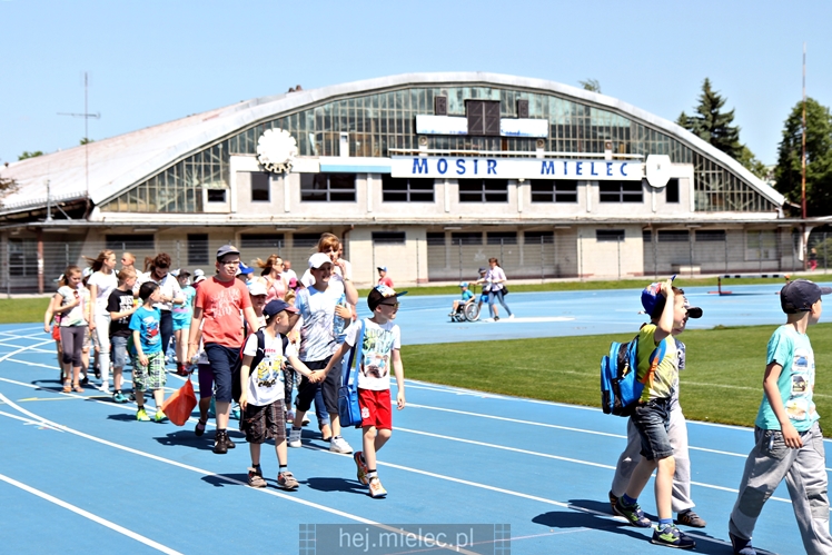 Trening pokazowy FKS Stali Mielec dla uczniów