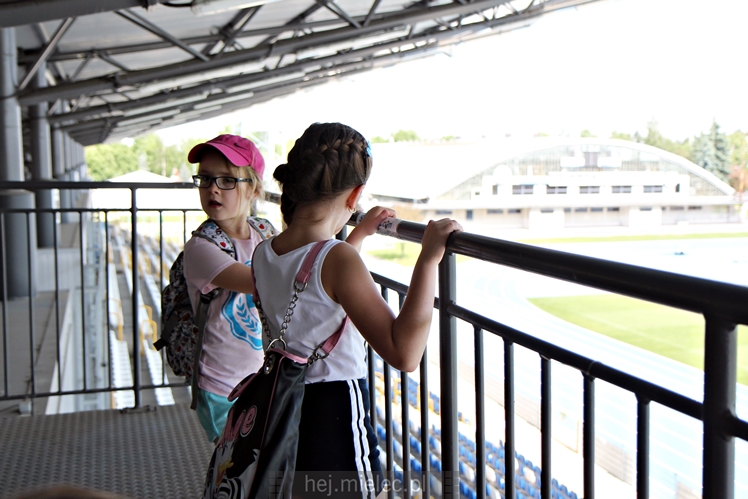Trening pokazowy FKS Stali Mielec dla uczniów