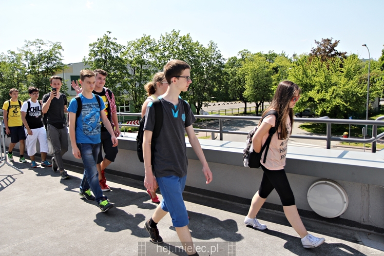Trening pokazowy FKS Stali Mielec dla uczniów