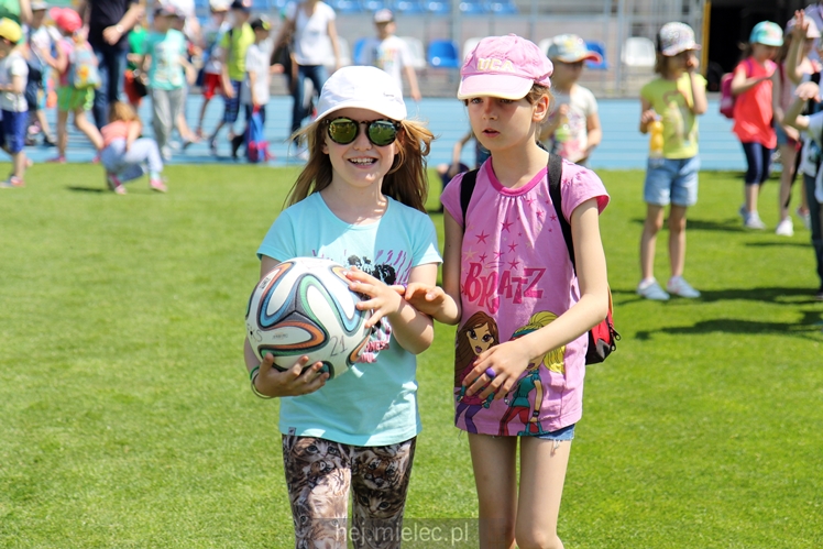 Trening pokazowy FKS Stali Mielec dla uczniów