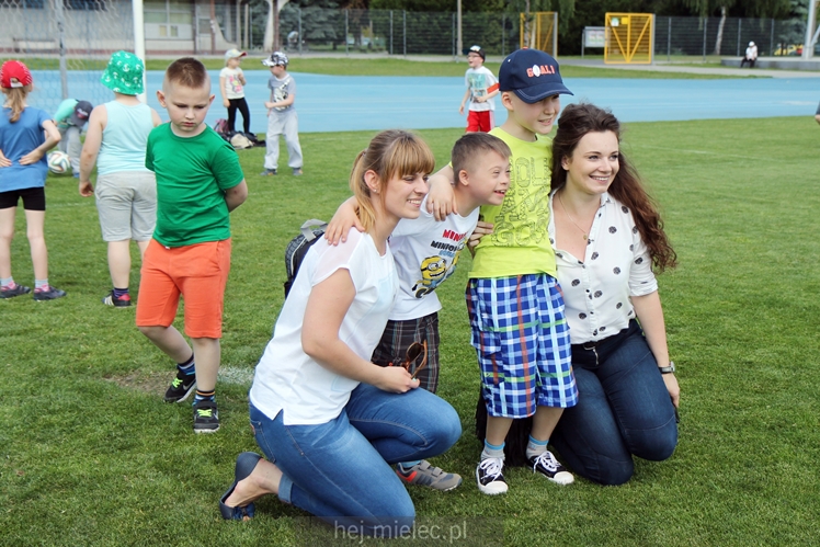 Trening pokazowy FKS Stali Mielec dla uczniów