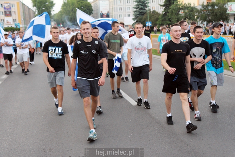 FETA PO AWANSIE! Tysiące kibiców świętowało awans na ulicach miasta - CZĘŚĆ II