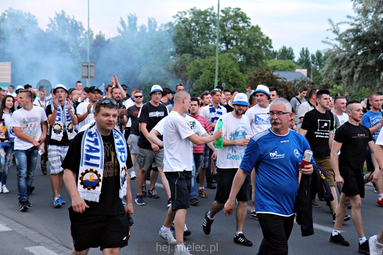 FETA PO AWANSIE! Tysiące kibiców świętowało awans na ulicach miasta - CZĘŚĆ II