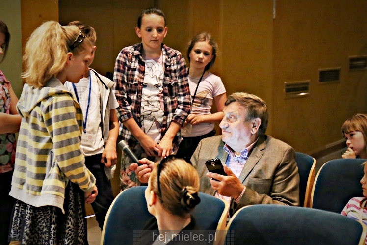 Generał Mirosław Hermaszewski z wykładem na Mieleckim Uniwersytecie Dziecięcym