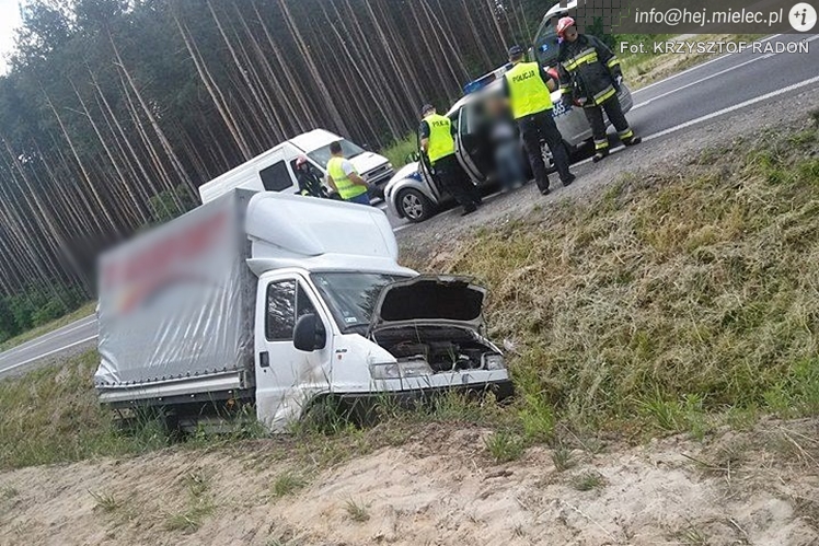 Dwa groźne zdarzenia drogowe w okolicach