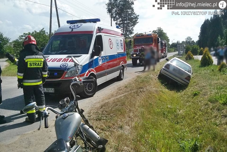 Dwa groźne zdarzenia drogowe w okolicach