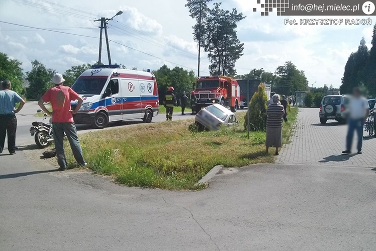 Dwa groźne zdarzenia drogowe w okolicach