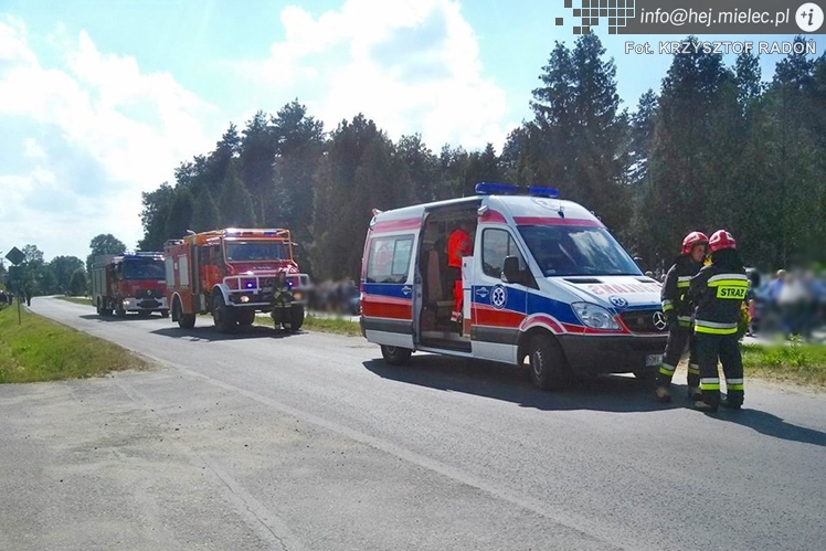 Dwa groźne zdarzenia drogowe w okolicach