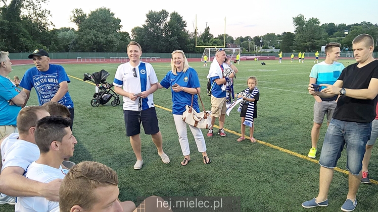 Jak Stal Mielec grała mecz pokazowy w New Britan, USA