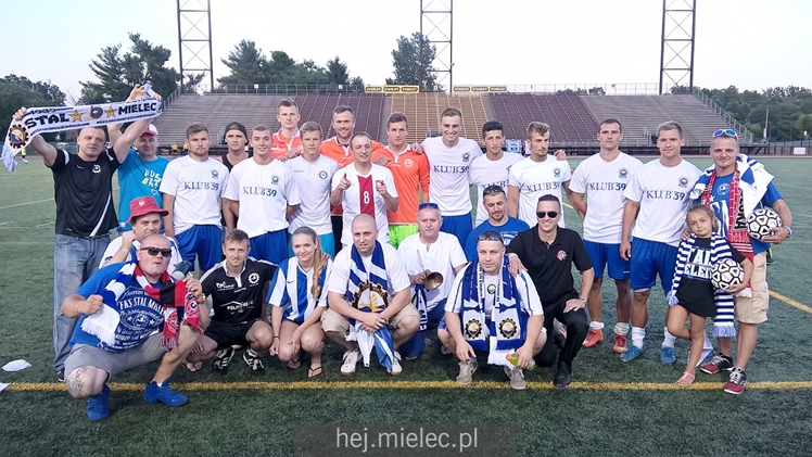 Jak Stal Mielec grała mecz pokazowy w New Britan, USA