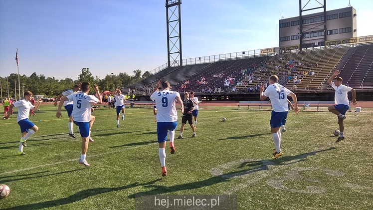 Jak Stal Mielec grała mecz pokazowy w New Britan, USA