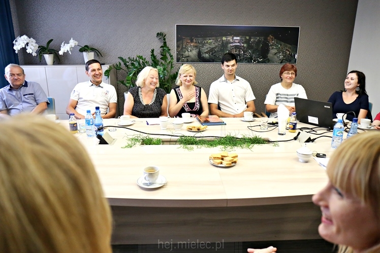Spotkanie prezydenta Daniela Kozdęby z animatorami grup artystycznych SCK