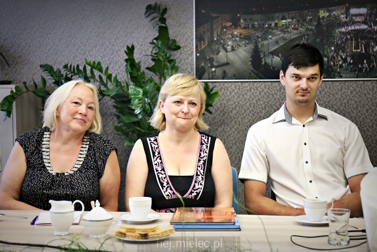 Spotkanie prezydenta Daniela Kozdęby z animatorami grup artystycznych SCK