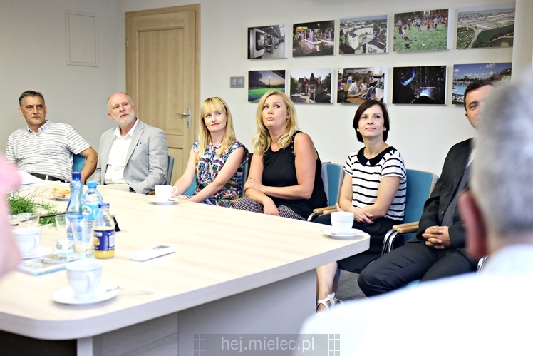 Spotkanie prezydenta Daniela Kozdęby z animatorami grup artystycznych SCK