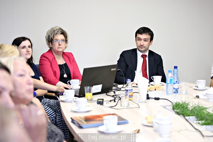 Spotkanie prezydenta Daniela Kozdęby z animatorami grup artystycznych SCK