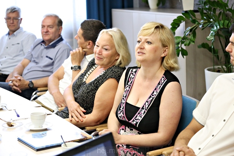 Spotkanie prezydenta Daniela Kozdęby z animatorami grup artystycznych SCK