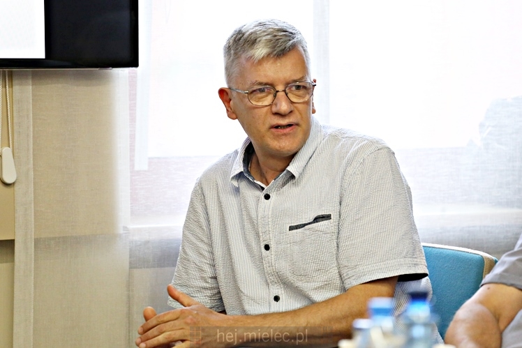 Spotkanie prezydenta Daniela Kozdęby z animatorami grup artystycznych SCK
