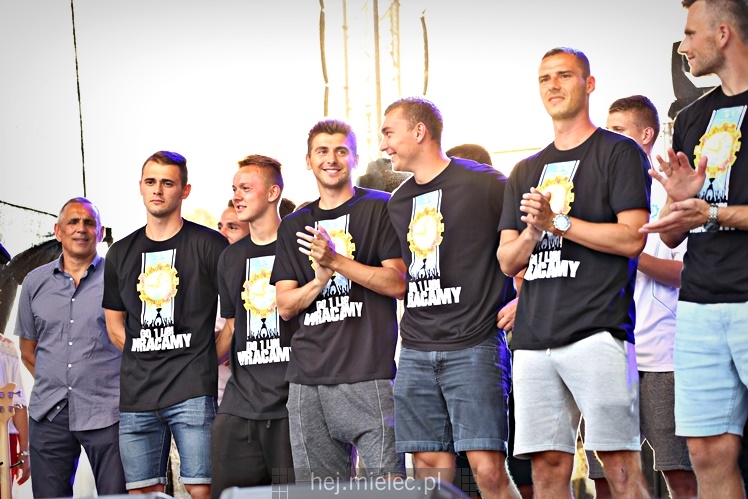 Powitanie Lata 2016: Prezentacja drużyny piłkarskiej FKS Stali Mielec
