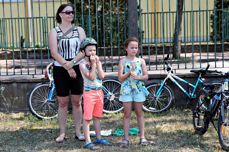 Konkursowa jazda na rowerze